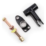 KIT SOPORTES BARRA TORSION IZQUIERDA NISSAN FRONTIER D22 4WD 1996/2012 (pico loro, spte tijera, tornillo torsion)